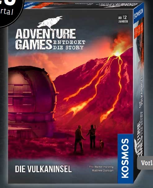 Kosmos Neuheit 2019 Brettspiel Adventure Games Die Vulkaninsel